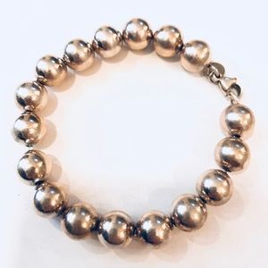Tiffany & co sterling silver ball bracelet